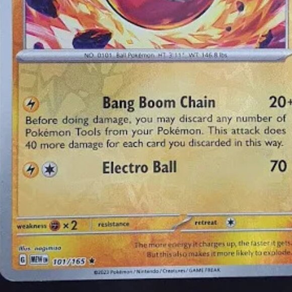 Electrode reverse holo - Picture 2 of 3